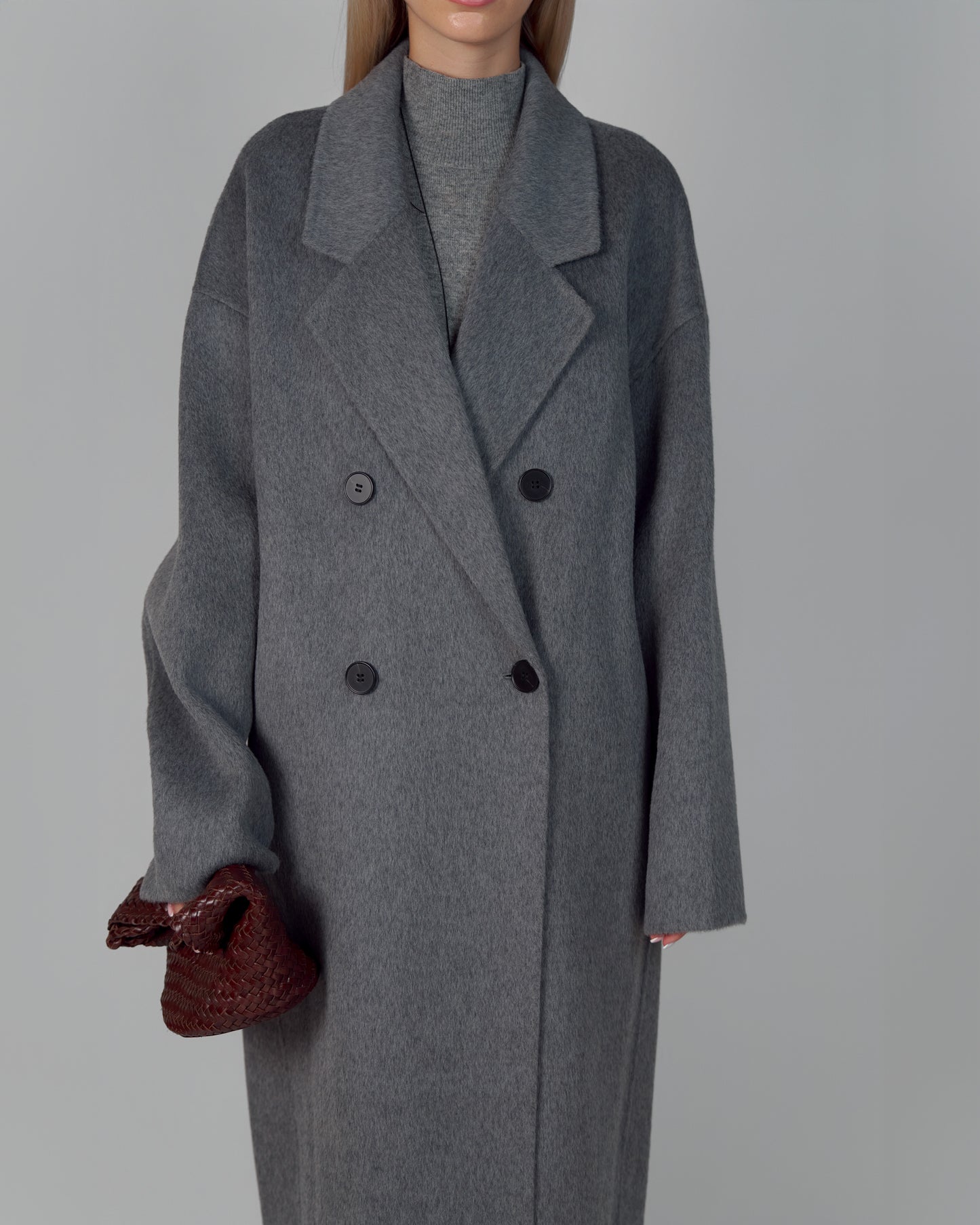 WOOL COAT GRAY