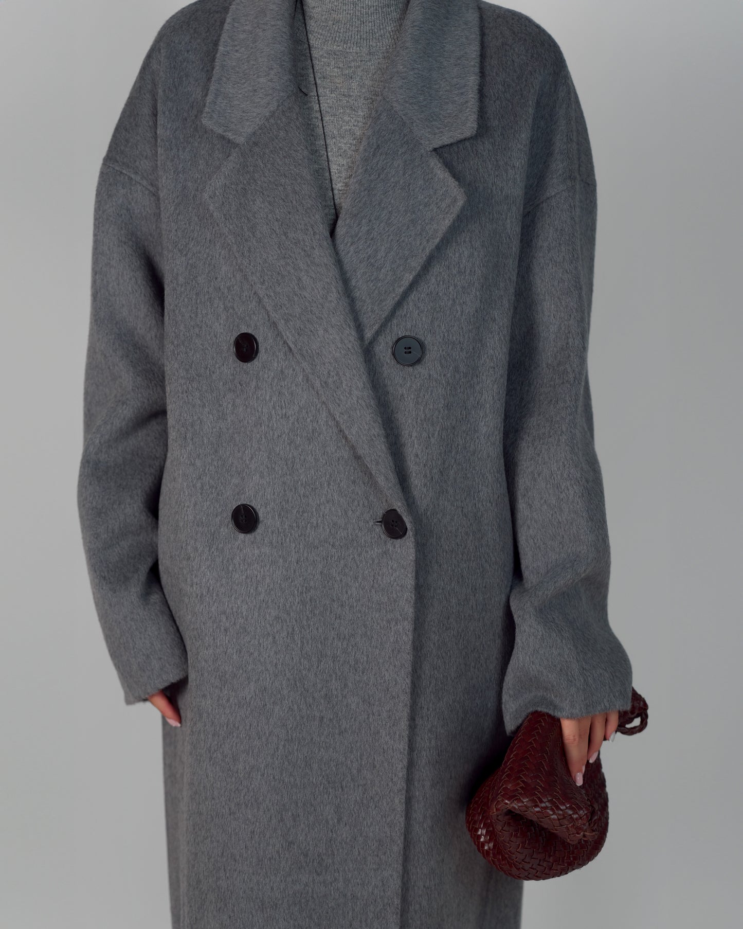 WOOL COAT GRAY