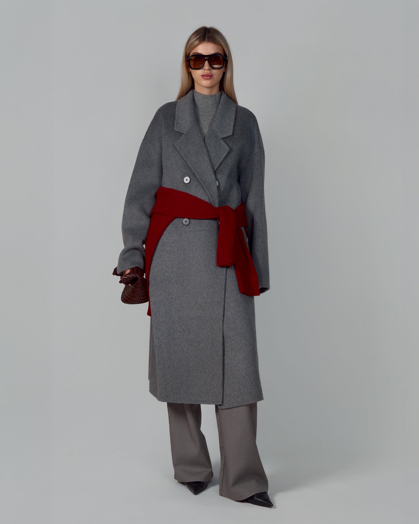 WOOL COAT GRAY