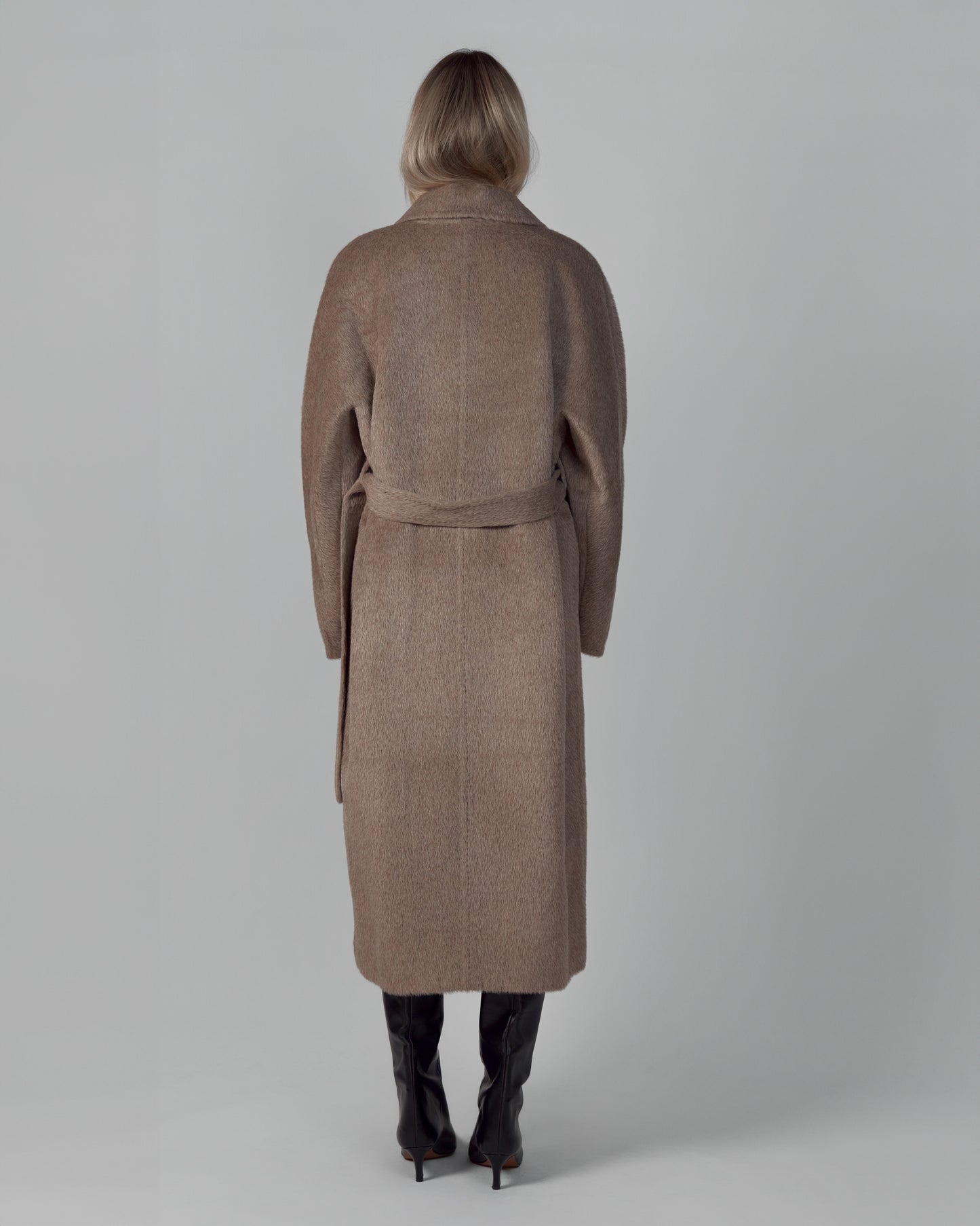 ALPACA WOOL COAT BEIGE