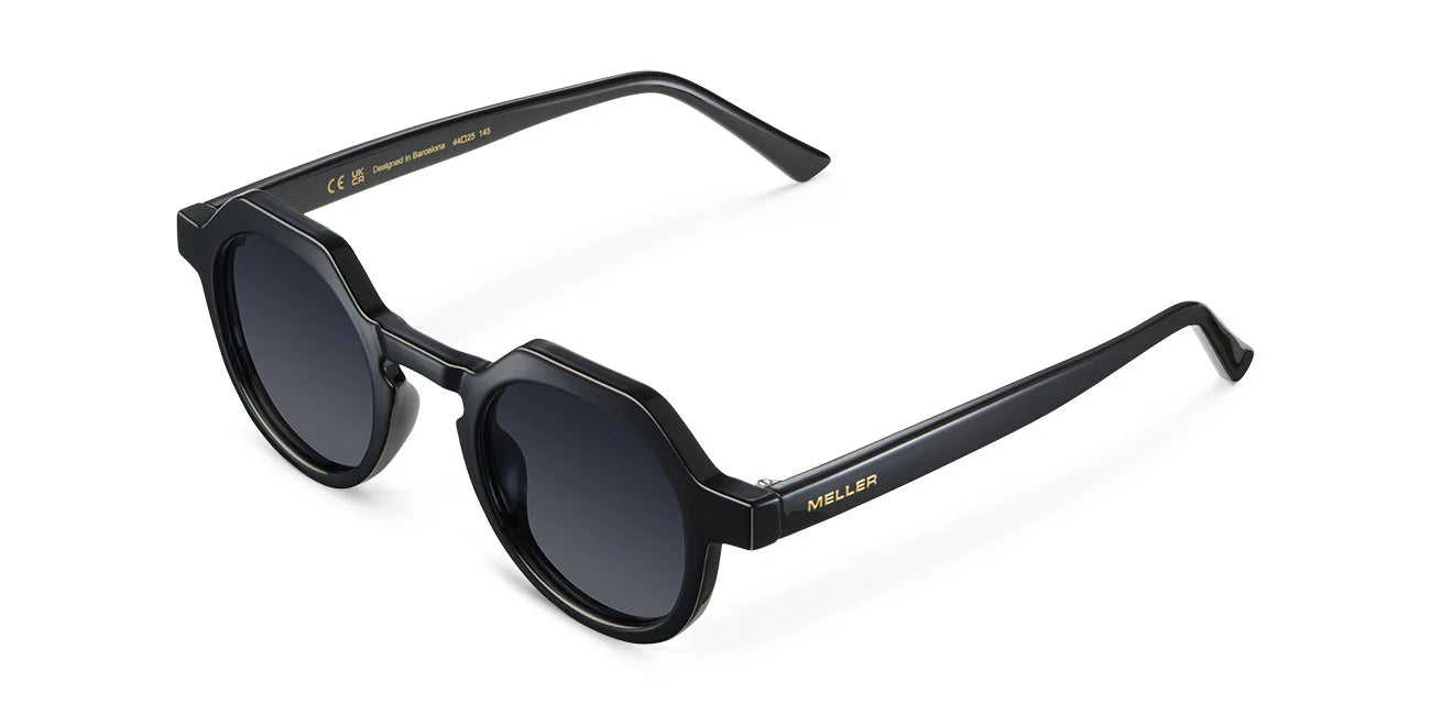 Hasan all black sunglasses