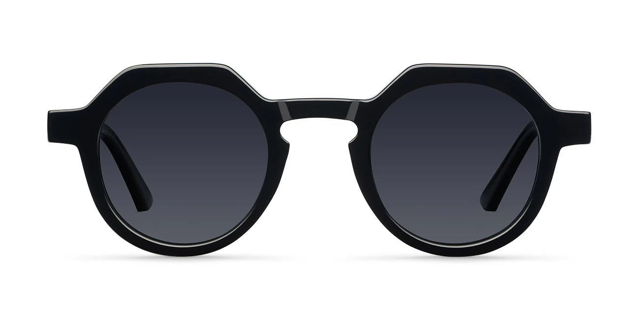 Hasan all black sunglasses