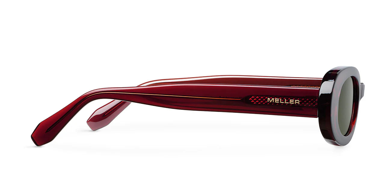 Lua maroon olive sunglasses